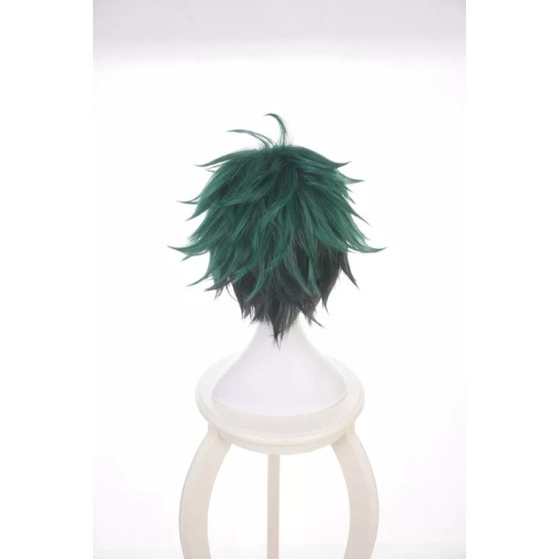 generic Izuku Midoriya Deku Mi Héroe Academia Cosplay Peluca Verde