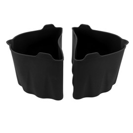 2Pcs Slow Cooker Liner 6‑7QT Silicone Cook Pot Divider Slow Cooker Cooking Liner for Home Restaurant Black