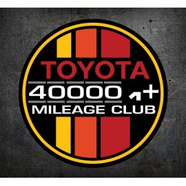 L1G Toyota Decal 400k High Mile Club FITS 4X4 4Runner TRD Tundra Fj Cruiser Tacoma