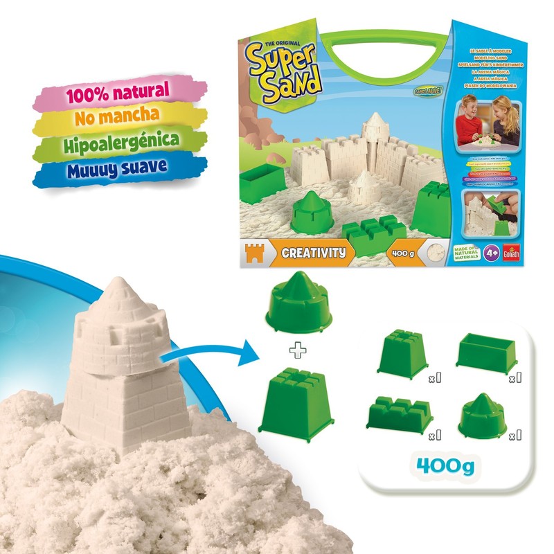 Goliath 83.232 - Super Sand Creativ Koffer, Outdoor und Sport