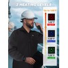 HOTHUGZ Heated Jackets for Men with 12V/20000mAh Battery Pack, Men's