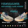 VASGO Round Shoelaces Reflective for Sneakers 9 Different Lengths 10