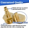 Alsoyixia 4Pcs 1/4" Air Compressor Quick Connect Plug To GHT