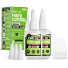 Fast Controlled Super Glue Pro Kit 120 Gram, Medium CA