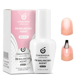 CHERIMOYA Deshidratador de Uñas sin Ácidos 15ml,PH Balancing Agent | Profesional Preparador de Uñas, Elimina Grasa y Humedad, Mejora Adhesión para Gel UV LED, Acrílico, Polygel y Base Coat