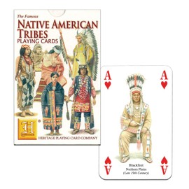 Native American Tribe Playing Cards Playing Cards NATIVE AMERICAN TRIBES PLAYING CARDS