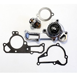 Cooling System Kit Compatible with Kawasaki Gas Mule with Water Pump, Thermostat & Gaskets KAF620