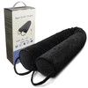 Under Door Draft Stopper 36 Inch, Black Weighted Door Draft