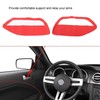 2pcs Front Door Panel Insert Card Cover Left Right Microfiber