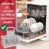 SPARES2GO Cutlery Basket Caddy Cage for Bosch Dishwasher (Removable Handle,