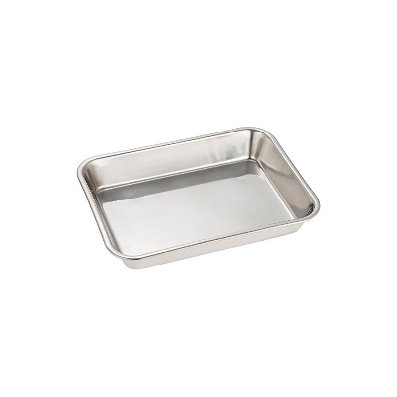 Sanbo Sangyo YUKIWA ABT01027 Stainless Steel Square Bat, Card Plate