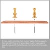 GAWEGM Big Ship Model Base Bracket Accessories : CNC Brass