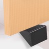 Heavy Rubber Duty Door Stopper Holder,6cm Big High Stop Wedge