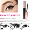 AOMIG Magnetic Eyelashes with Eyeliner Kit, 5 Pairs Natural Look