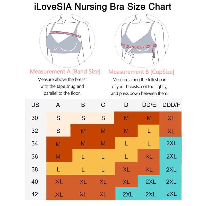 iloveSIA 3PACK Womens Full Bust Nursing Bra Seamless Maternity Bra