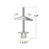 Everflow 8064925-25 SST 30 3/8" Vertically Threaded Rod Anchor Designed