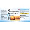 NADH 20mg - 90 Vegan Tablets - Sublingual