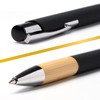 iulias Freude schenken! Metal Ballpoint Pen with Bamboo Handle I