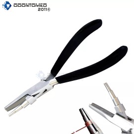ODM WIRE LOOPER WRAPPING PLIER FLAT NOSE 3-STEP JEWELRY BEADING LOOPING