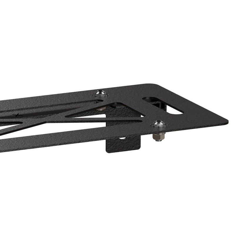 Flip-Up Universal Winch License Plate Frame Compatible with 10" Hawse