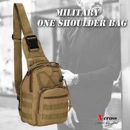 X-cross Cross Military Body Bag Large Capacity 3-Way One Shoulder Lightweight Multi-Functional Outdoor Crossbody Fishing, t-9, Free size