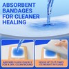 Large Waterproof Bandages 2x2 Silicone Foam Dressing for Sensitive Skin