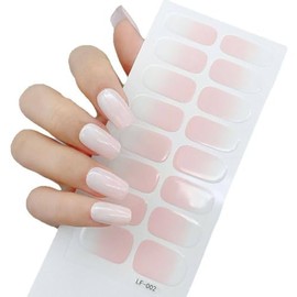 Estampas de Uñas de Esmalte y Gel, Rosa, Blanco y Nude, Aesthetic