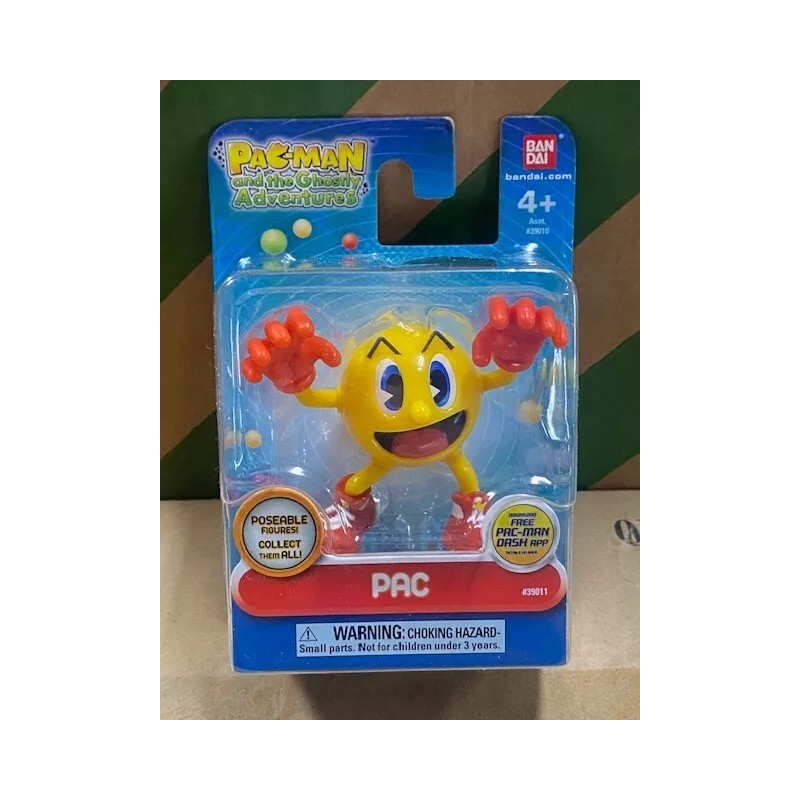 PAC MAN AND THE GHOSTLY ADVENTURES 12 FIGURES NEW COMPLETE