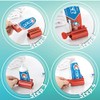 Rodillo exprimidor de pasta de dientes, tubo de acero inoxidable,