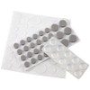 SoftTouch 4924995N Craft Value Pack-236 PCs, Dots-Cork Pads-Felt Strips-Bumpers, Brown