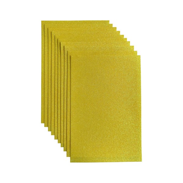 Jtnohx Glitter Felt, 10 Pieces Glitter Fabric for Crafts, 20