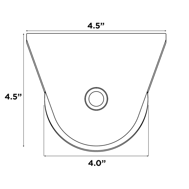 ALEKO® Sliding Gate Hardware Kit with Extension Bracket