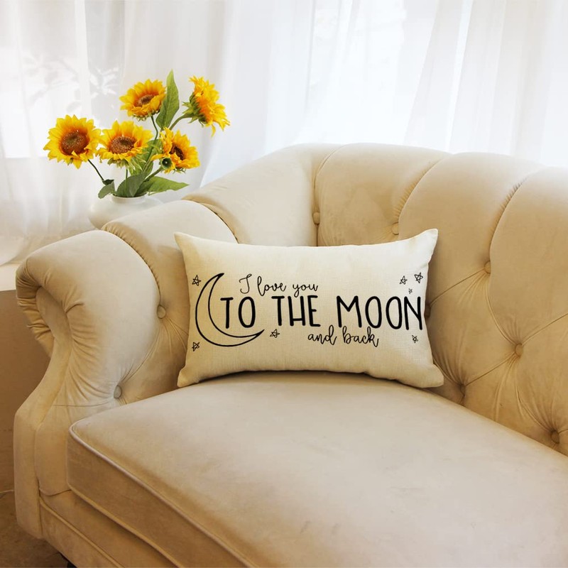 Ogiselestyle I Love You to The Moon and Back Lumbar