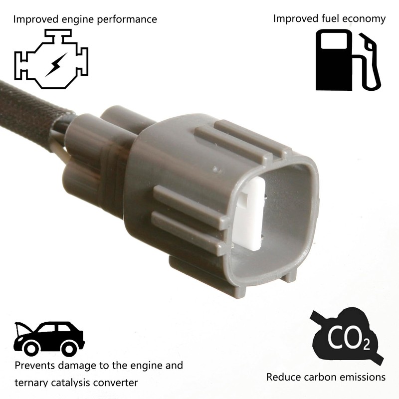 Dropwater 1 Pair Downstream Rear O2 Oxygen Sensor Replacement for