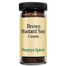 Mustard Seed Brown By Penzeys Spices 2.5 oz 1/2 cup jar