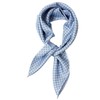 Prettystern 100% Silk Neckerchief Women Men Paisley Silk Scarf Summer
