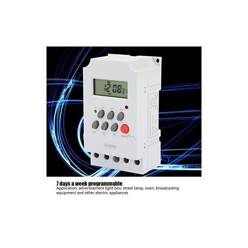 TM630A 12V DC Mini LCD Digital Microcomputer Control Power Timer