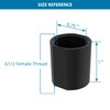 iFealClear Brass Pipe Fitting 1/2 inch G Female Thread, Shower