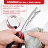 LEONTOOL Angled Jaw Glow Plug Pliers Curved Jaw Glow Plug