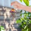 Jellyfish Ornament Acrylic Window Hanging, Gift for Sea Animal Lovers,