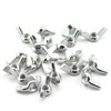 20 Pack 1/4" Wing Nuts Zinc Plated Fasteners Parts 1/4-20