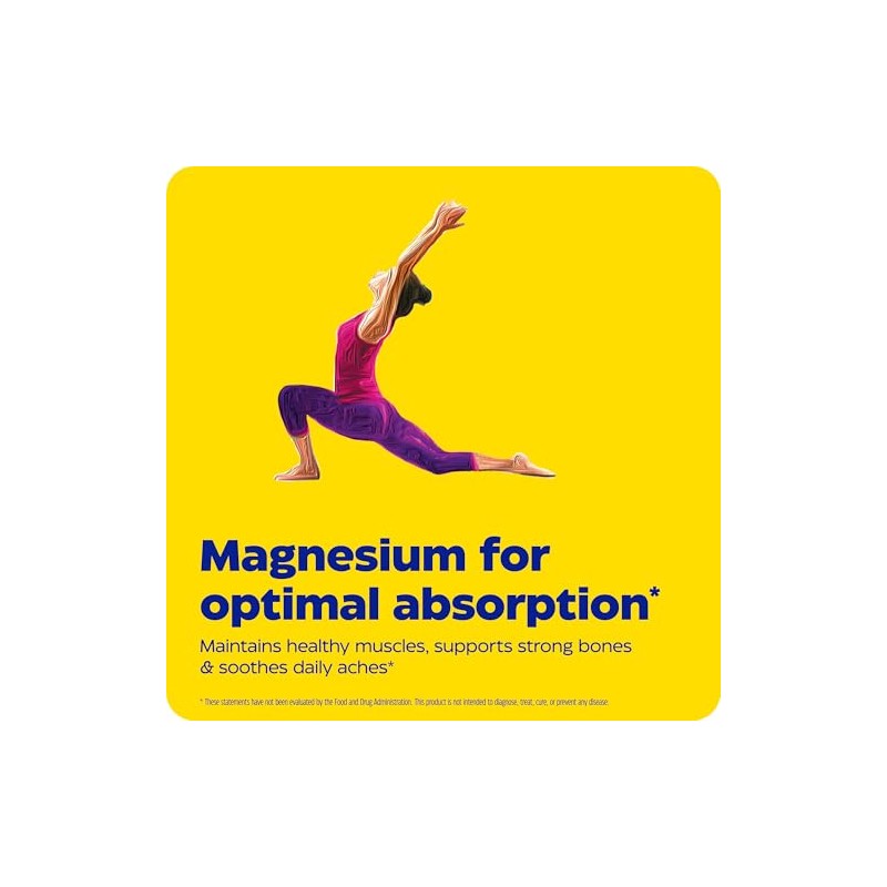 Enzymedica Magnesium Motion Mg ATA Mg Glycinate Malate 60 Tablets