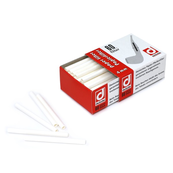 Papierfilter Denicotea 4 mm