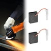 VGOL 2 Pairs Carbon Brushes Compatible with Metabo W12-125 Angle