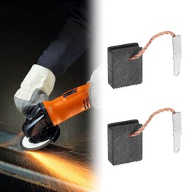 VGOL 2 Pairs Carbon Brushes Compatible with Metabo W12-125 Angle Grinder Power Tools Power Tools Motor Brushes Replacement Accessories 6 x 12.5 x 15 mm