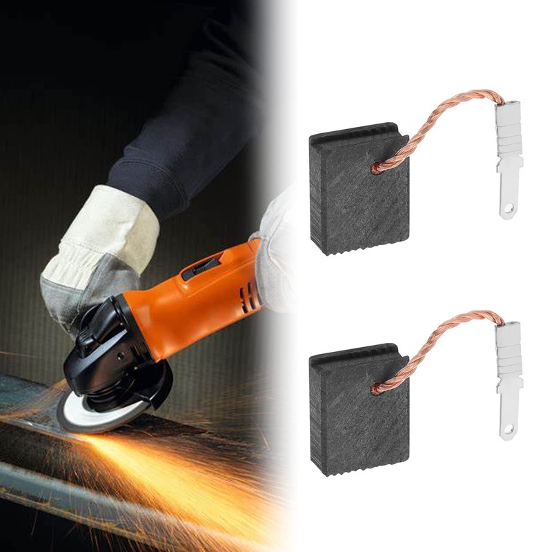VGOL 2 Pairs Carbon Brushes Compatible with Metabo W12-125 Angle