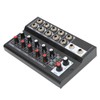 10 Channel Mixer Low Noise Stereo Line Mixer with 2