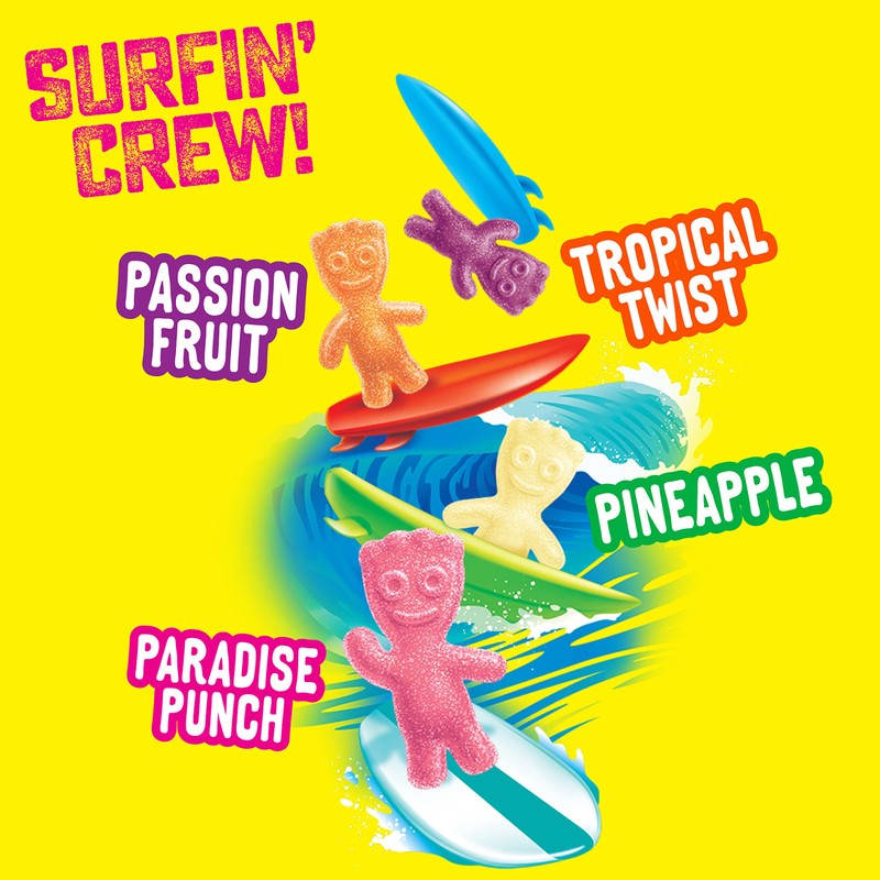 SOUR PATCH KIDS Tropical Soft & Chewy Candy, Bulk Candy,