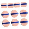 Beaupretty 10PCS Makeup Puff Dual Use Dry Wet Foundation Sponges Square Round Cosmetic for Loose Powder Application Easy to Clean Smooth Finish for All Makeup Types
