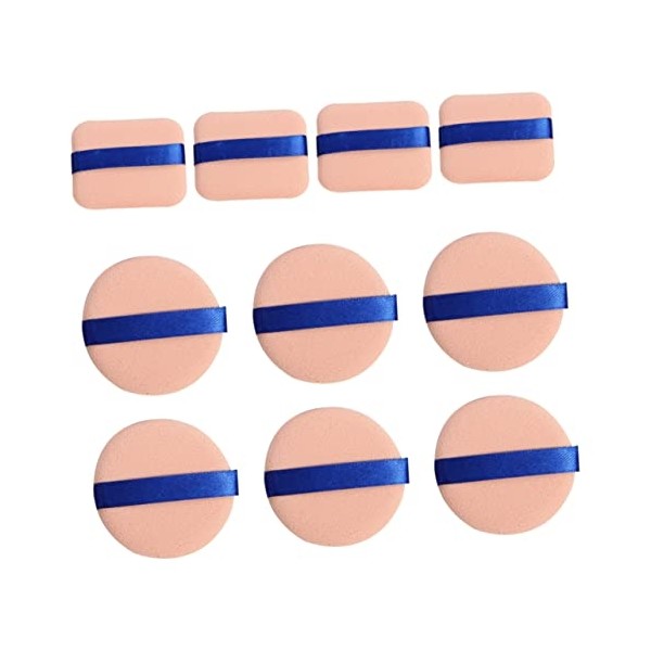 Beaupretty 10PCS Makeup Puff Dual Use Dry Wet Foundation Sponges